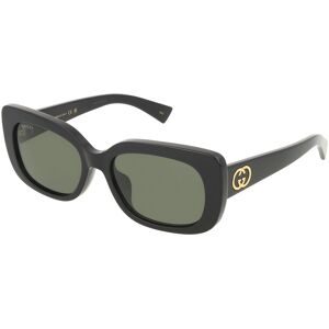 Kering Eyewear Spa Gucci GG1979SK Damen-Sonnenbrille Vollrand Eckig Acetat-Gestell, Schwarz
