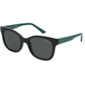 Luxottica Fashion Brillen Vertriebs GmbH Vogue 0VJ2023 Damen-Sonnenbrille Vollrand Butterfly Acetat-Gestell, Schwarz