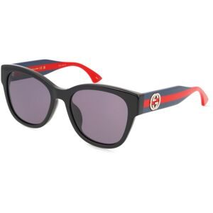 Kering Eyewear Spa Gucci GG1866SK Unisex-Sonnenbrille Vollrand Butterfly Acetat-Gestell, Schwarz