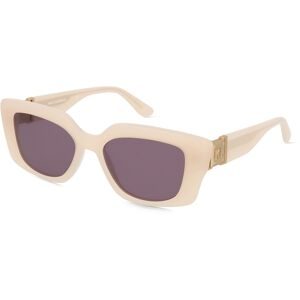 Marchon Germany GmbH Karl Lagerfeld KL6125S Unisex-Sonnenbrille Vollrand Quadratisch Acetat-Gestell, Gold