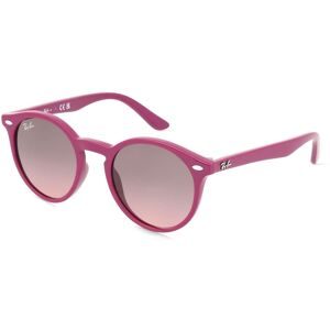 Luxottica Fashion Brillen Vertriebs GmbH Ray-Ban Junior RJ9064S Kinder-Sonnenbrille Vollrand Panto Kunststoff-Gestell, Rot