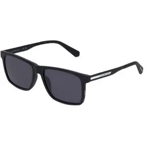 Marchon Germany GmbH Calvin Klein CKJ21624S Unisex-Sonnenbrille Vollrand Quadratisch Kunststoff-Gestell, Schwarz
