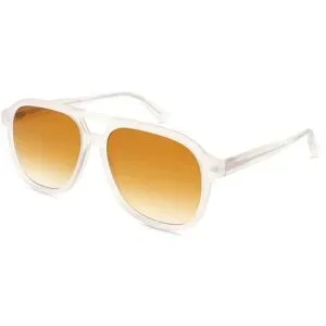 Wenzhou Lanson International Co., Ltd. Fielmann LN 066 SUN FA JOHN Unisex-Sonnenbrille Vollrand Pilot Acetat Extrudiert-Gestell, Transparent