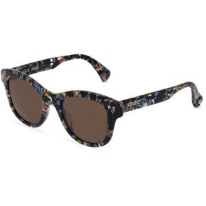 Thélios Kenzo KZ40152I Damen-Sonnenbrille Vollrand Panto Kunststoff-Gestell, Bunt