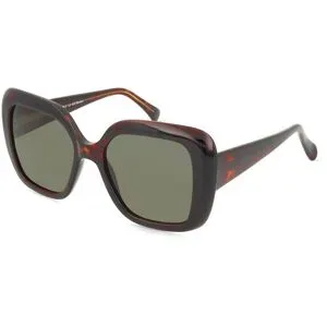 Suncute Industries Co., Ltd. Fielmann MC 645 SUN FA FIONA Damen-Sonnenbrille Vollrand Quadratisch Propionat-Gestell, Havanna