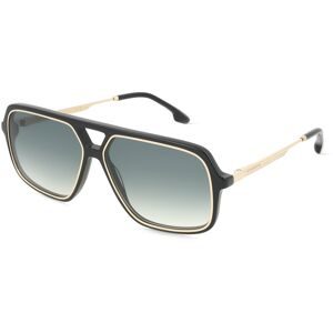 Safilo GmbH Victoria Beckham VB246S Unisex-Sonnenbrille Vollrand Quadratisch Acetat-Gestell, Schwarz
