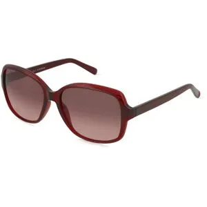 Wenzhou Lidong Optical Manufacture Co., Ltd. Fielmann LD 055 SUN CL AGNES Damen-Sonnenbrille Vollrand Oval Propionat-Gestell, Rot