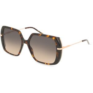 Safilo GmbH Boss BOSS 1782/S Damen-Sonnenbrille Vollrand Quadratisch Acetat-Gestell, Havanna