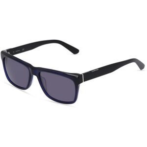 Marchon Germany GmbH Calvin Klein CK21708S Unisex-Sonnenbrille Vollrand Quadratisch Kunststoff-Gestell, Blau