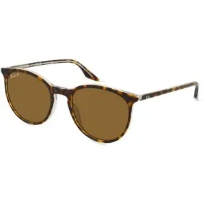 Ray-Ban Rb2204 Braun polarisiert, Havanna/Transparent M | Sonnenbrillen