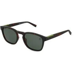 Marcolin Deutschland GmbH Timberland TB00007 Unisex-Sonnenbrille Vollrand Rund Kunststoff-Gestell, Havanna