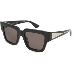 Kering Eyewear Spa Bottega Veneta BV1276S Unisex-Sonnenbrille Vollrand Quadratisch Acetat-Gestell, Schwarz