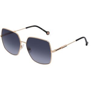 Safilo GmbH Carolina Herrera 0139/S Damen-Sonnenbrille Vollrand Butterfly Metall-Gestell, Gold