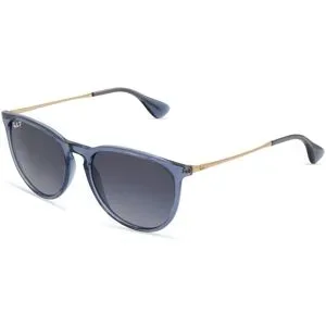 Luxottica Fashion Brillen Vertriebs GmbH Ray-Ban RB 4171 ERIKA Damen-Sonnenbrille Vollrand Panto Kunststoff-Gestell, Blau