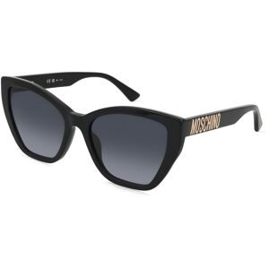Safilo GmbH Moschino 155/S Herren-Sonnenbrille Vollrand Butterfly Kunststoff-Gestell, Schwarz
