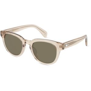 Safilo GmbH Rag & Bone RNB6001/S Herren-Sonnenbrille Vollrand Rund Acetat-Gestell, Beige