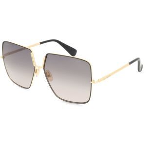 Marcolin Deutschland GmbH Max Mara MM0082 Unisex-Sonnenbrille Vollrand Pilot Metall-Gestell, Gold