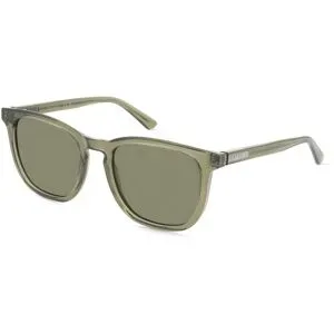 Marchon Germany GmbH Calvin Klein CK25536S Herren-Sonnenbrille Vollrand Rund Kunststoff-Gestell, Grün