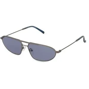 Wenzhou Bada Optical Co. , LTD Fielmann BD 572 SUN FA BILLY Unisex-Sonnenbrille Vollrand Geometrisch Edelstahl-Gestell, Grau