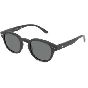 Optim OKIDOKI JIMMY SUN Unisex-Sonnenbrille Vollrand Panto Kunststoff-Gestell, Schwarz