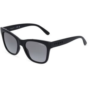 Luxottica Fashion Brillen Vertriebs GmbH Vogue eyewear VO5428S Damen-Sonnenbrille Vollrand Cat Eye Acetat-Gestell, Schwarz