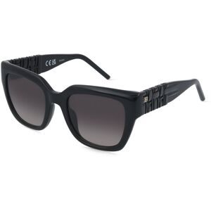 DE RIGO Vision D.A.CH. GmbH Escada SESG36 Damen-Sonnenbrille Vollrand Quadratisch Kunststoff-Gestell, Schwarz