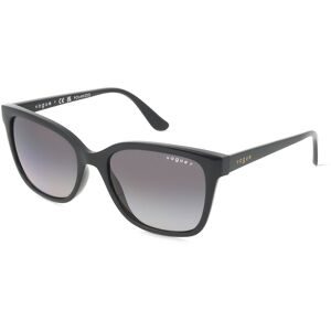 Luxottica Fashion Brillen Vertriebs GmbH Vogue VO5426S Damen-Sonnenbrille Vollrand Quadratisch Kunststoff-Gestell, Schwarz
