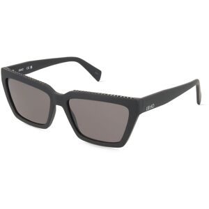 Marchon Germany GmbH Liu Jo LJ793SR Unisex-Sonnenbrille Vollrand Quadratisch Acetat Spritzguss-Gestell, Schwarz