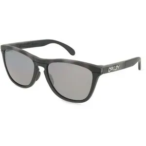 Luxottica Fashion Brillen Vertriebs GmbH Oakley 0OO9503 FROGSKINS RANGE XL Unisex-Sonnenbrille Vollrand Rund Kunststoff-Gestell, Grau