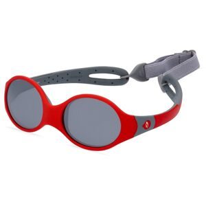 Julbo Sonnenbrille Loop L - Rot-Grau, Grau Flash Silber