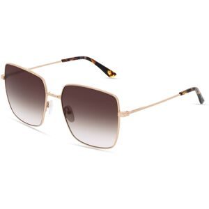 Marchon Germany GmbH Calvin Klein CK20135S Unisex-Sonnenbrille Vollrand Quadratisch Metall-Gestell, Gold