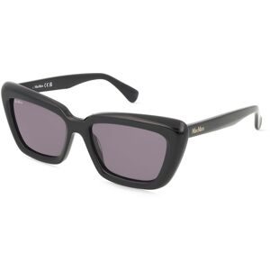 Marcolin Deutschland GmbH Max Mara MM0171 ELIZABETH Damen-Sonnenbrille Vollrand Cat Eye Acetat-Gestell, Schwarz