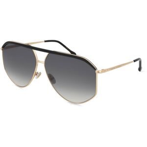 Safilo GmbH Isabel Marant IM 0139/S Damen-Sonnenbrille Vollrand Pilot Metall-Gestell, Gold