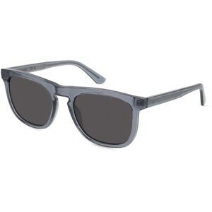Marchon Germany GmbH Calvin Klein CK23534S Unisex-Sonnenbrille Vollrand Quadratisch Acetat Spritzguss-Gestell, Grau