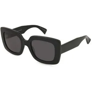 Wenzhou Lanson International Co., Ltd. Fielmann LN 087 SUN FA GERALDINE Damen-Sonnenbrille Vollrand Quadratisch Acetat-Gestell, Schwarz