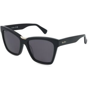 Marcolin Deutschland GmbH Max Mara MM0089 SPARK3 Damen-Sonnenbrille Vollrand Cat Eye Acetat-Gestell, Schwarz