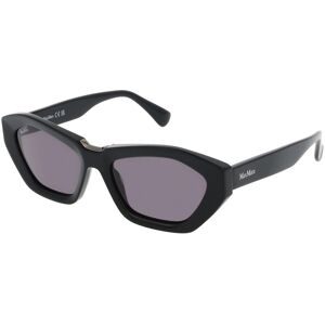 Marcolin Deutschland GmbH Max Mara MM0169 KATE Damen-Sonnenbrille Vollrand Geometrisch Acetat-Gestell, Schwarz
