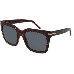 Safilo GmbH Boss 1656/S Damen-Sonnenbrille Vollrand Quadratisch Acetat-Gestell, Havanna