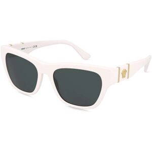Luxottica Fashion Brillen Vertriebs GmbH Versace 0VE4457 Herren-Sonnenbrille Vollrand Quadratisch Acetat-Gestell, Weiß