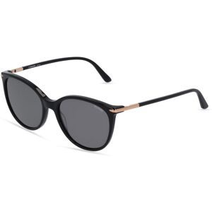 DE RIGO Vision D.A.CH. GmbH Rodenstock 3322 Damen-Sonnenbrille Vollrand Butterfly Kunststoff-Gestell, Schwarz