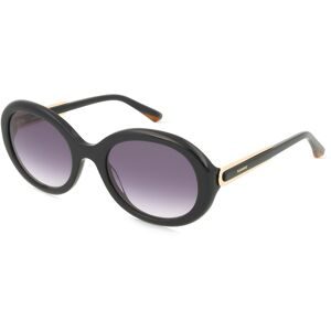 Mondottica Deutschland GmbH Sandro SA6072 Damen-Sonnenbrille Vollrand Rund Acetat-Gestell, Schwarz