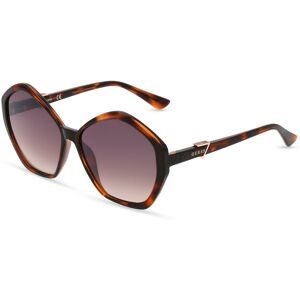 Marcolin Deutschland GmbH Guess GU7813 Unisex-Sonnenbrille Vollrand Butterfly Kunststoff-Gestell, Havanna