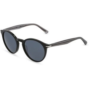 BoDe Design Vertriebs GmbH Botaniq 7007 Unisex-Sonnenbrille Vollrand Panto Acetat-Gestell, Schwarz