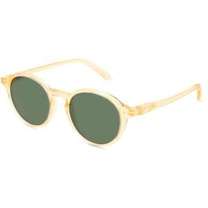 Optim OKIDOKI SAMMY SUN Unisex-Sonnenbrille Vollrand Panto Kunststoff-Gestell, Transparent