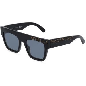 Thélios Stella McCartney SC40032I Damen-Sonnenbrille Vollrand Quadratisch Acetat-Gestell, Schwarz
