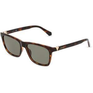 Marcolin Deutschland GmbH Guess GU00044 Herren-Sonnenbrille Vollrand Quadratisch Kunststoff-Gestell, Havanna