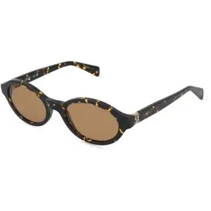 Marchon Germany GmbH Liu Jo LJ827S Damen-Sonnenbrille Vollrand Oval Acetat-Gestell, Braun