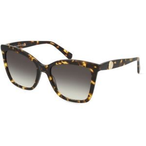 Marchon Germany GmbH Longchamp LO742S Unisex-Sonnenbrille Vollrand Butterfly Kunststoff-Gestell, Havanna