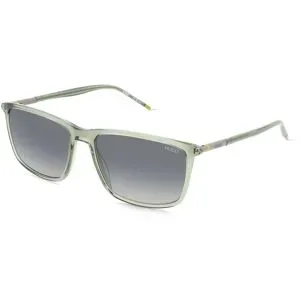 Safilo SpA Hugo HG 1374/S Herren-Sonnenbrille Vollrand Eckig Acetat-Gestell, Grün