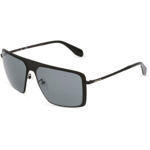 Marcolin Deutschland GmbH Adidas Originals OR0036 Herren-Sonnenbrille Vollrand Quadratisch Metall-Gestell, Schwarz